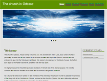 Tablet Screenshot of churchinodessa.org